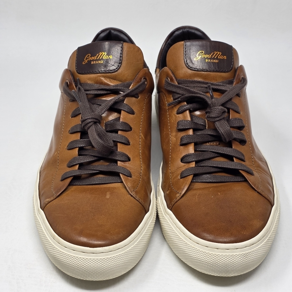 Good Man Brand Mens Legend Cognac Low Tops Sneakers Shoes Size 10 Pre-owned - Picture 7 of 11
